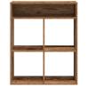 Book Cabinet Old Wood - Stylish Storage Solution | HipoMarket