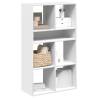  Book Cabinet White 66x31x112 cm Engineered Wood Colour white Size 66 x 31 x 112 cm Quantity in Package 1 