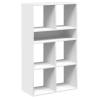 Stylish White Book Cabinet - 66x31x112 cm | Hipo Market