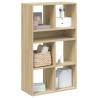  Book Cabinet Sonoma Oak 66x31x112 cm Engineered Wood Colour sonoma oak Size 66 x 31 x 112 cm Quantity in Package 1 