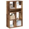  Book Cabinet Old Wood 66x31x112 cm Engineered Wood Colour old wood Size 66 x 31 x 112 cm Quantity in Package 1 