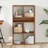 Book Cabinet Old Wood 66x31x112 cm - Stylish Storage Solution