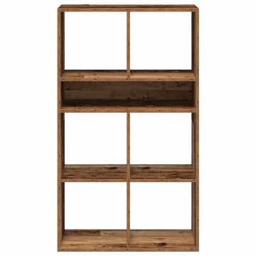 Book Cabinet Old Wood 66x31x112 cm - Stylish Storage Solution