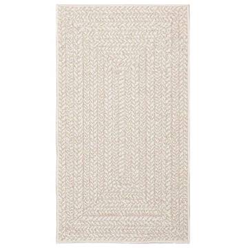 Rug ZIZUR Cream 60x110 cm - Indoor & Outdoor Jute Look