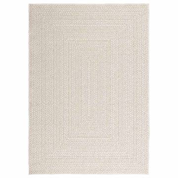 Rug ZIZUR Cream 120x170 cm - Stylish Indoor & Outdoor Rug