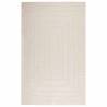 Rug ZIZUR Cream 160x230 cm - Jute Look Indoor & Outdoor