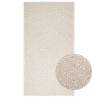  Rug ZIZUR Cream 80x150 cm Jute Look Indoor and Outdoor Colour cream Size 80 x 150 cm Pattern round 