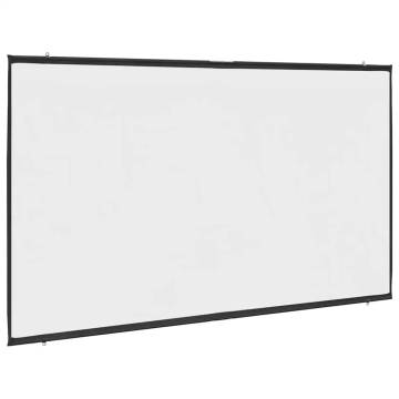 120 Inch 16:9 Wall-Hanging Projection Screen - Enhance Viewing