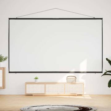 120 Inch 16:9 Wall-Hanging Projection Screen - Enhance Viewing