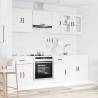 8 Piece Kitchen Cabinet Set Kalmar White - Stylish Storage