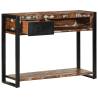 Multicolour Console Table 100x35x75 cm - Solid Reclaimed Wood