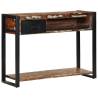 Multicolour Console Table 100x35x75 cm - Solid Reclaimed Wood