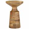 Stylish Side Table Ø33x50 cm - Solid Wood Mango | Hipo Market