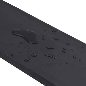 Rubber Edge for Snow Plow - Black 250x15x2 cm | HipoMarket