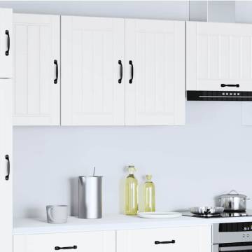 Lucca White Kitchen Wall Cabinet - Stylish & Durable Storage