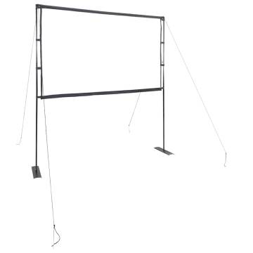 84 Inch Projection Screen with Stands - Portable & Durable