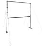 84 Inch Projection Screen with Stands - Portable & Durable