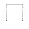 84 Inch Projection Screen with Stands - Portable & Durable