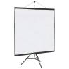  Projection Screen with Tripod 81 Inch 1:1 Size 81'' (1:1) 