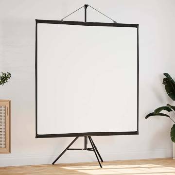 81 Inch Projection Screen with Tripod - Perfect for Any Setting