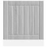 Dishwasher Panel Lucca Grey Sonoma | Durable Engineered Wood