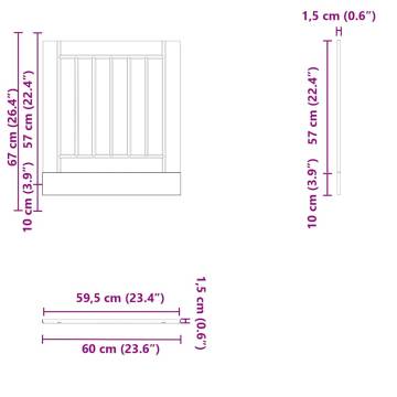 Dishwasher Panel Lucca Grey Sonoma | Durable Engineered Wood