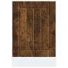 Lucca Smoked Oak Dishwasher Panel - Durable Engineered Wood