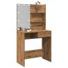  Dressing Table with LED Artisan Oak 74.5x40x141 cm Colour artisan oak Quantity in Package 1 