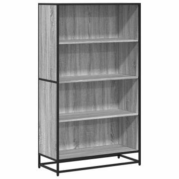 Bookcase Grey Sonoma - Stylish Storage & Modern Design