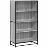 Bookcase Grey Sonoma - Stylish Storage & Modern Design