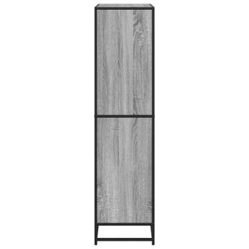 Bookcase Grey Sonoma - Stylish Storage & Modern Design