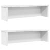  Kitchen Racks Stackable 2 pcs White 60x15x16 cm Colour white Size 60 x 15 x 16 cm Quantity in Package 2 