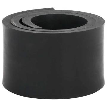 Rubber Edge for Snow Plow - Durable & Efficient 80x10x1 cm