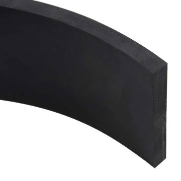 Rubber Edge for Snow Plow - Durable & Efficient 80x10x1 cm