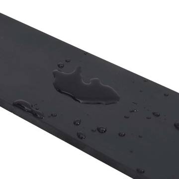 Rubber Edge for Snow Plow - Durable & Efficient 80x10x1 cm