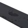 Rubber Edge for Snow Plow - Durable & Efficient 80x10x1 cm