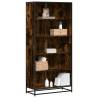  Bookcase Smoked Oak 80.5x35x170.5 cm Engineered Wood Colour smoked oak Quantity in Package 1 Height 170.5 cm Width 80.5 cm 