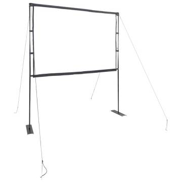 90 Inch Projection Screen with Stands - Perfect for Any Use