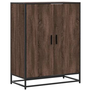 Shoe Cabinet Brown Oak - Stylish Storage Solution | HipoMarket