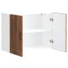 Kitchen Wall Cabinet Kalmar - Old Wood, Durable Storage