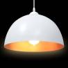 Vintage Pendant Lamps - Adjustable E27 White Ø 30 cm (2 pcs)