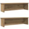  Kitchen Racks Stackable 2 pcs Artisan Oak 60x15x16 cm Colour artisan oak Size 60 x 15 x 16 cm Quantity in Package 2 