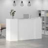 Reception Desk White 180x50 cm - Stylish & Durable