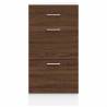 Bottom Cabinet Brown Oak - 40x46x81.5 cm | Hipomarket