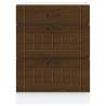 Kitchen Base Cabinet Lucca - Brown Oak Engineered Wood