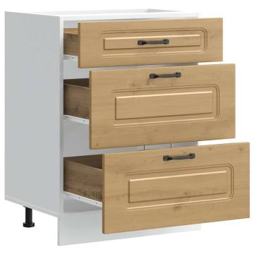 Kitchen Base Cabinet Kalmar - Artisan Oak Engineered Wood