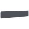 Lawn Edgings 10 pcs Anthracite Steel - Cold-Rolled Quality