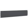 Lawn Edgings 10 pcs Anthracite Steel - Cold-Rolled Quality