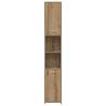 Bathroom Cabinet Artisan Oak - 30x30x183.5 cm | Hipo Market