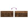 Shoe Bench Old Wood 102x30.5x45 cm | Stylish & Durable Storage